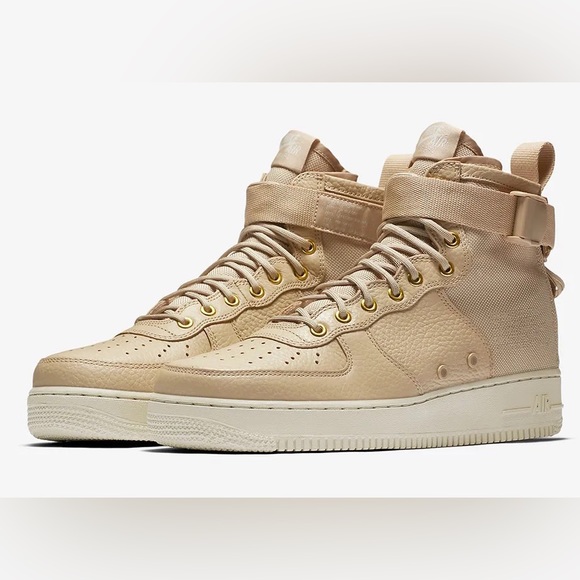 Nike SF Air Force 1 Mid Mushroom - Picture 1 of 12